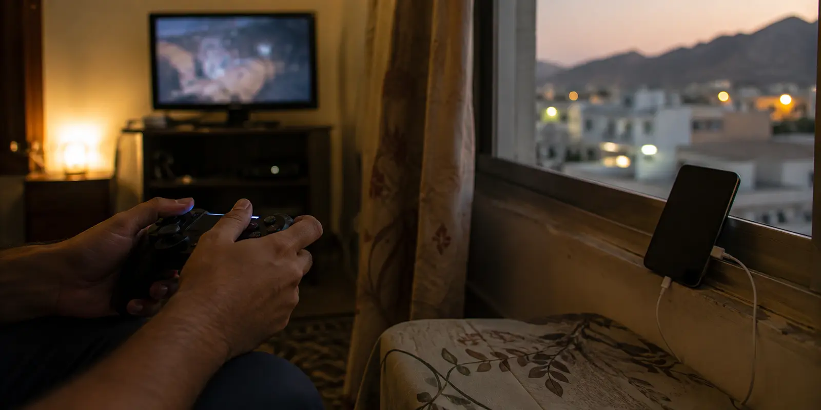 VPN للألعاب على فودافون عُمان: إذا كان الـping جيدًا ثم يقفز مع تغيّر 5G و4G، فثبات الجلسة أهم من أقل رقم