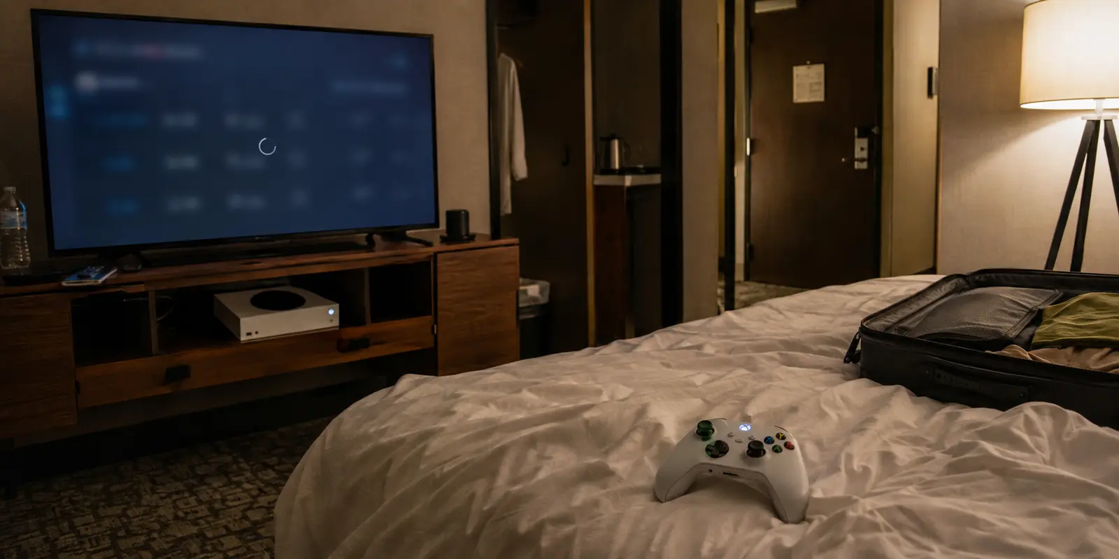 VPN لـ Xbox على شبكة جامعية أو فندق: الحل عندما لا تملك الراوتر ولا تستطيع تغيير NAT