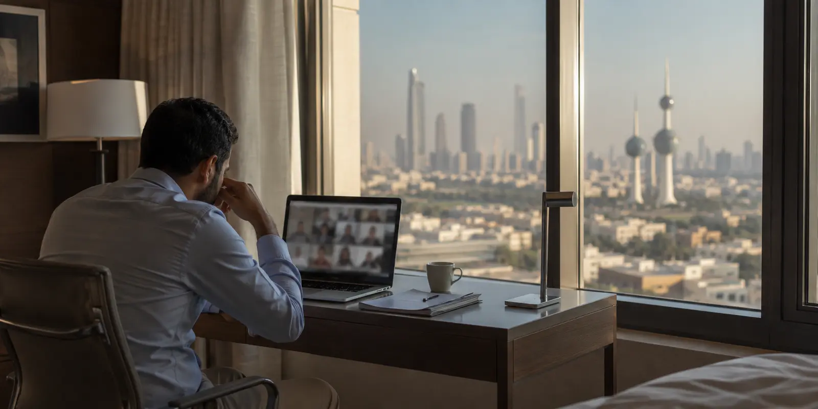 Zoom مع VPN في الكويت: عندما يعمل الاجتماع جيدًا حتى تشغّل الـVPN